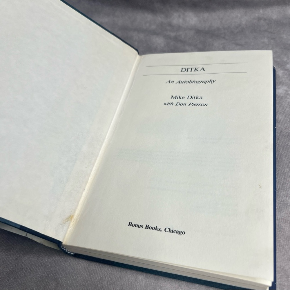 Ditka: An Autobiography By Mike Ditka With Don Pierson Foreword By Tom Landry - Picture 8 of 11